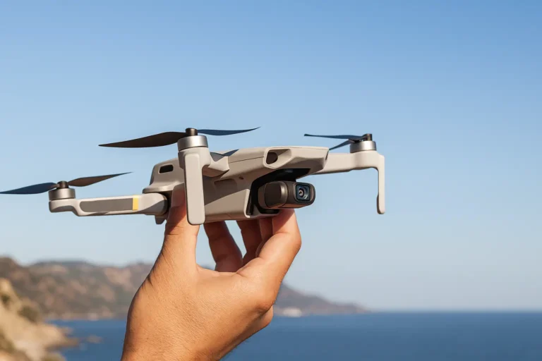 small spy drone with a camera