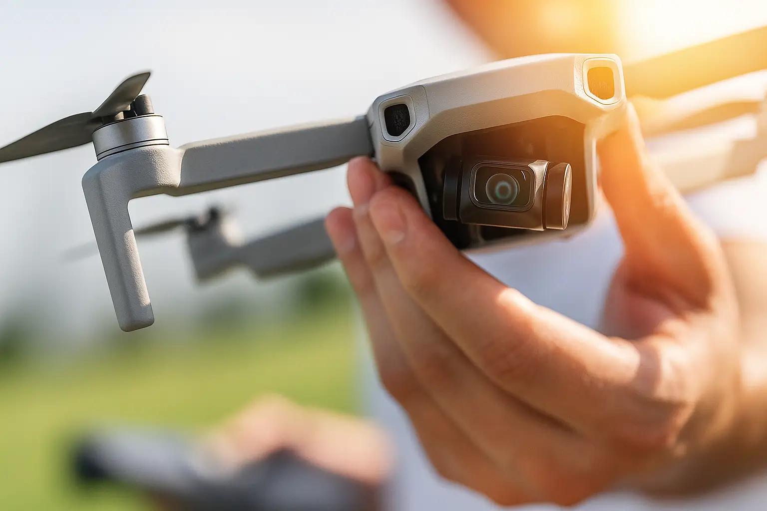 small spy drone with a camera