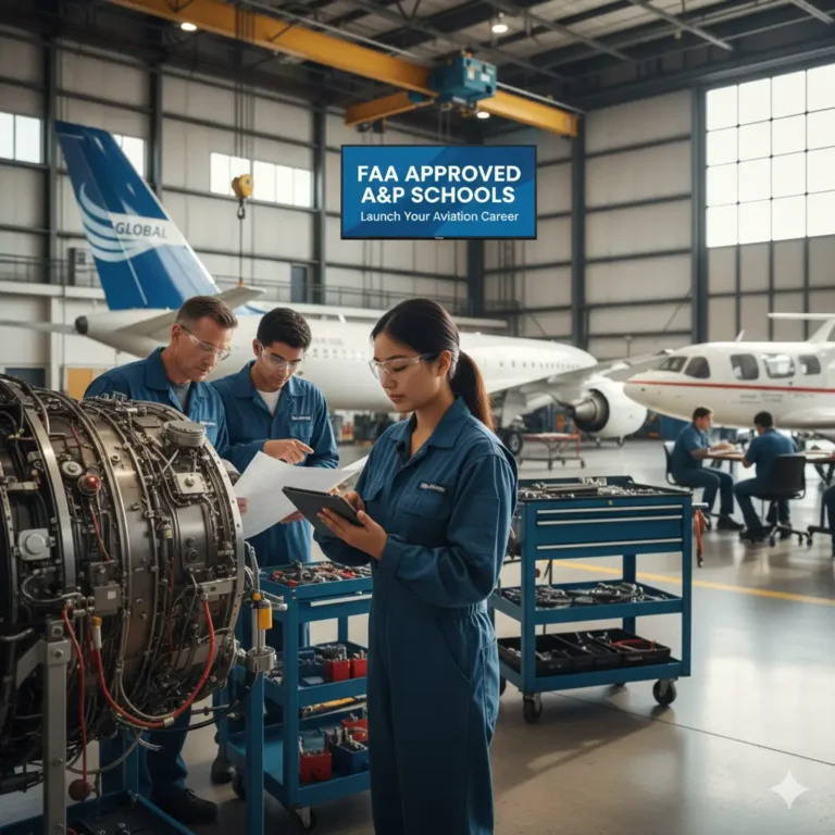 faa approved a&p schools